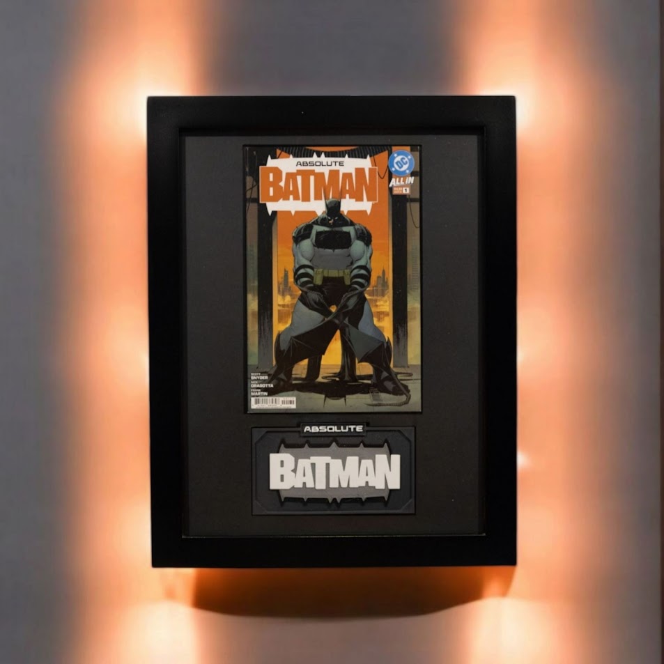 Framed Absolute Batman #1BD (6th Print)