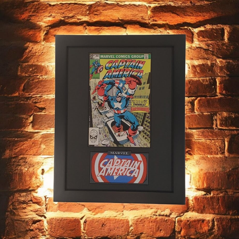 Framed Captain America – UK Version #262