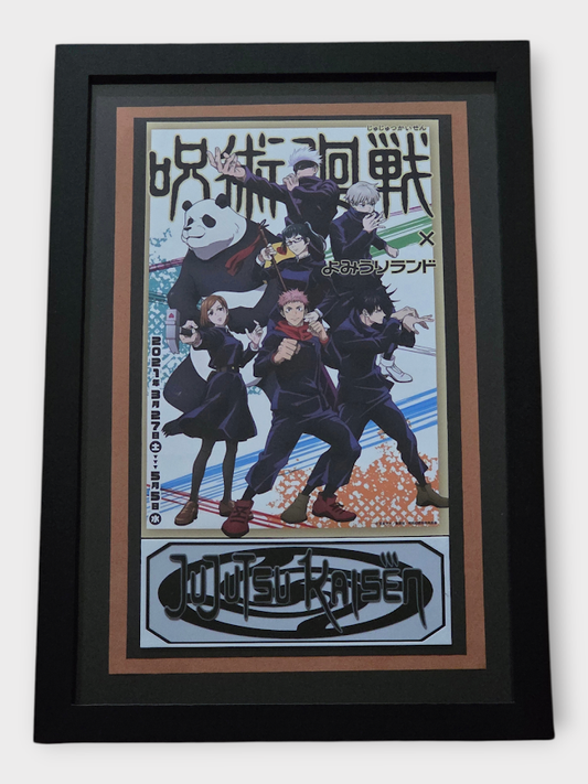 Custom Framed Jujutsu Kaisen - Anime Art Print