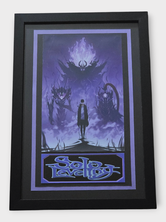 Custom Framed Solo Leveling – Anime Art Print - Print 2