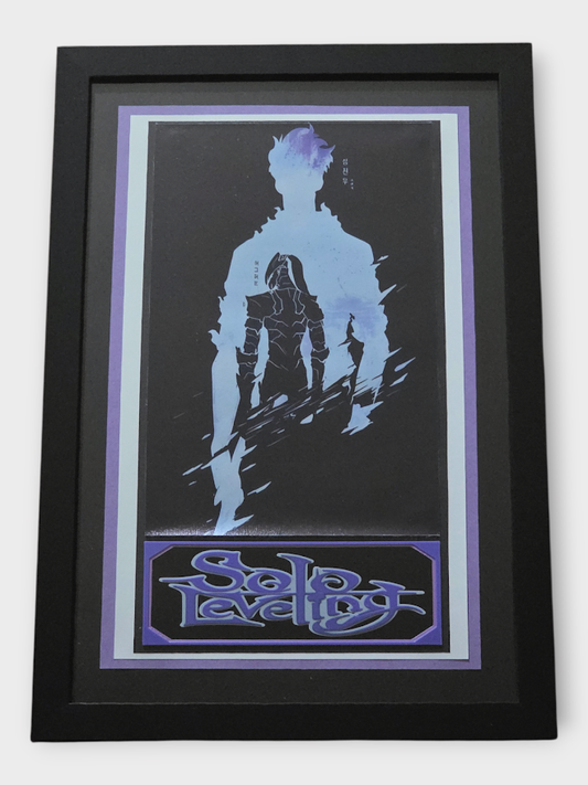 Custom Framed Solo Leveling – Anime Art Print - Print 3