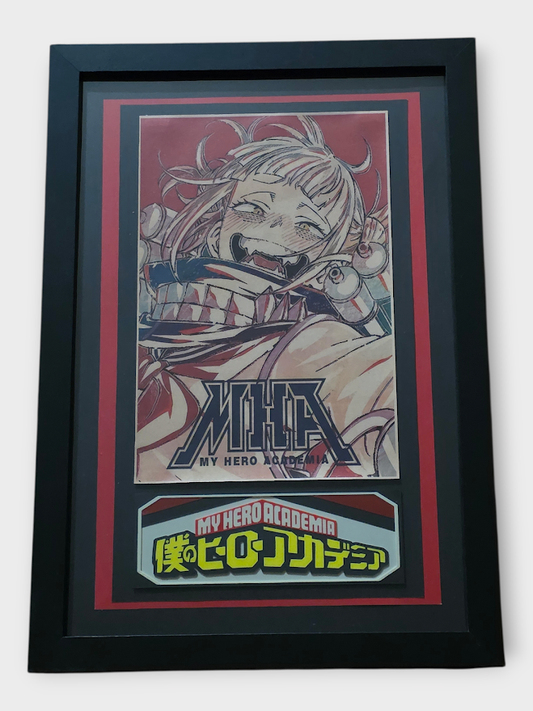 Custom Framed My Hero Academia – Himiko Toga - Anime Art Print