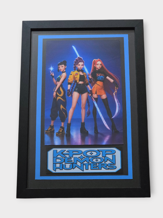 Custom Framed K-Pop Demon Hunters – Anime Art Print - Print 5