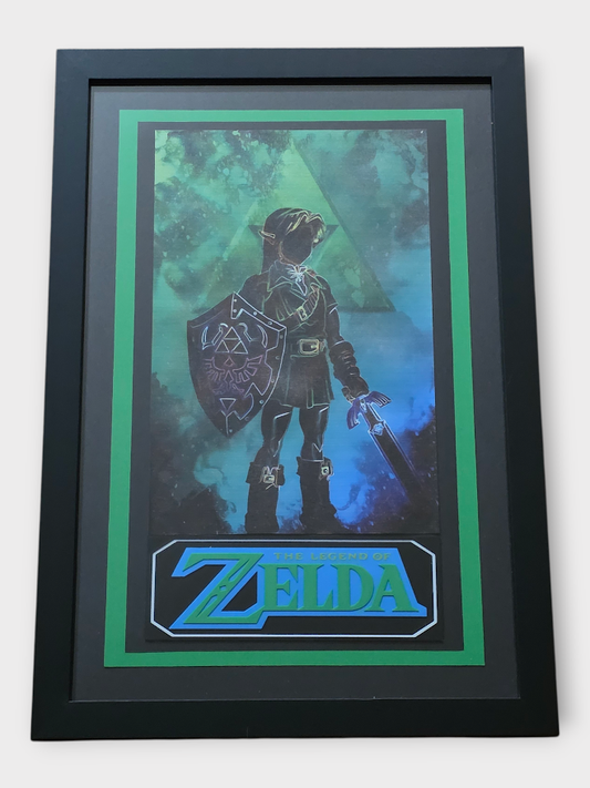 Custom Framed The Legend of Zelda – Gaming Art Print